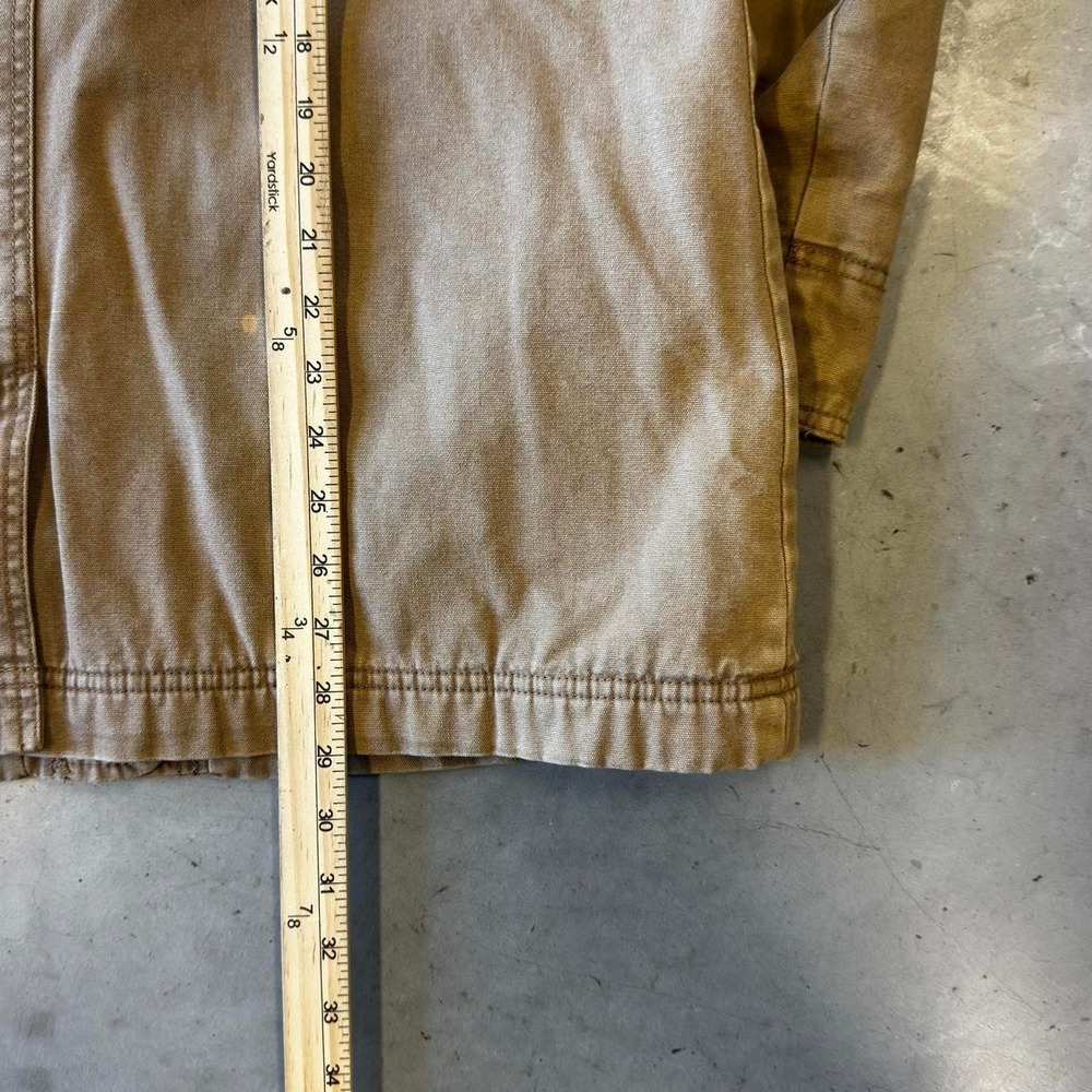 Vintage woolrich women's faded canvas lined chore jacket - Picture 5 of 6